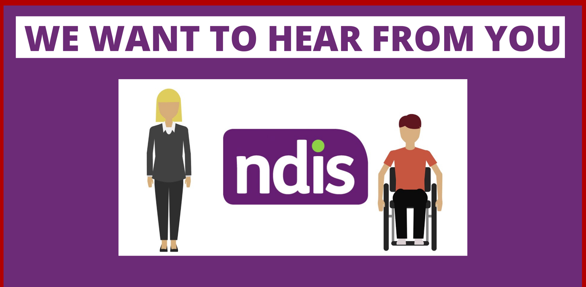 Have your say on the NDIS Main Image