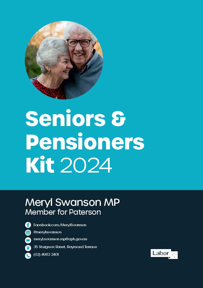 Seniors and Pensioners Kit