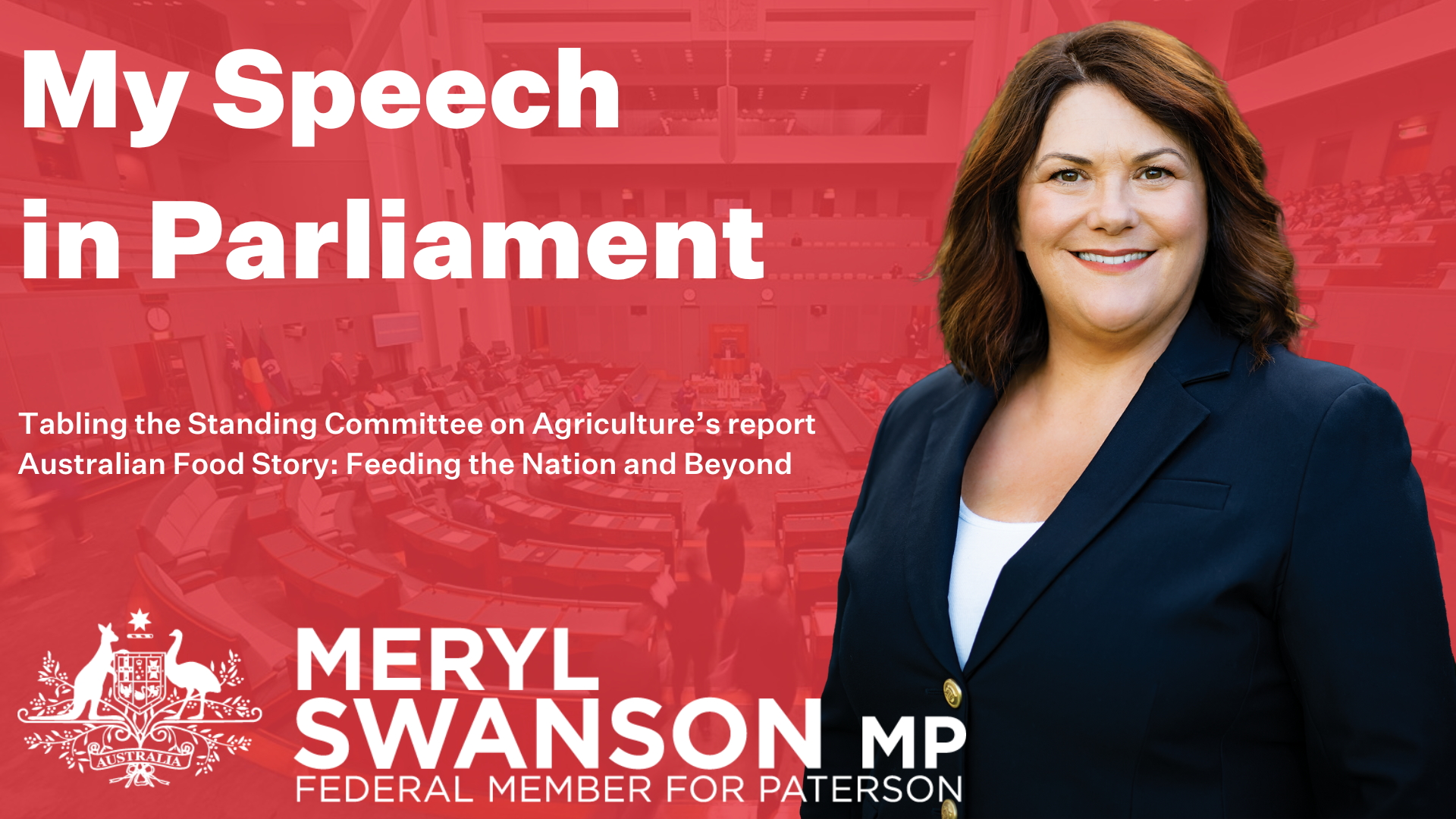 Tabling of Report on Australian Food Story: Feeding the Nation and Beyond Main Image